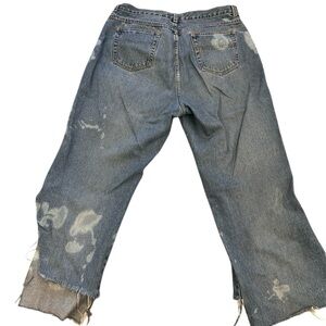 style & co distressed jeans